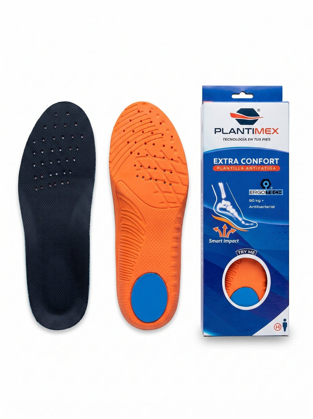 Plantilla Ortopédica Memory Foam Indeformable Plantimex